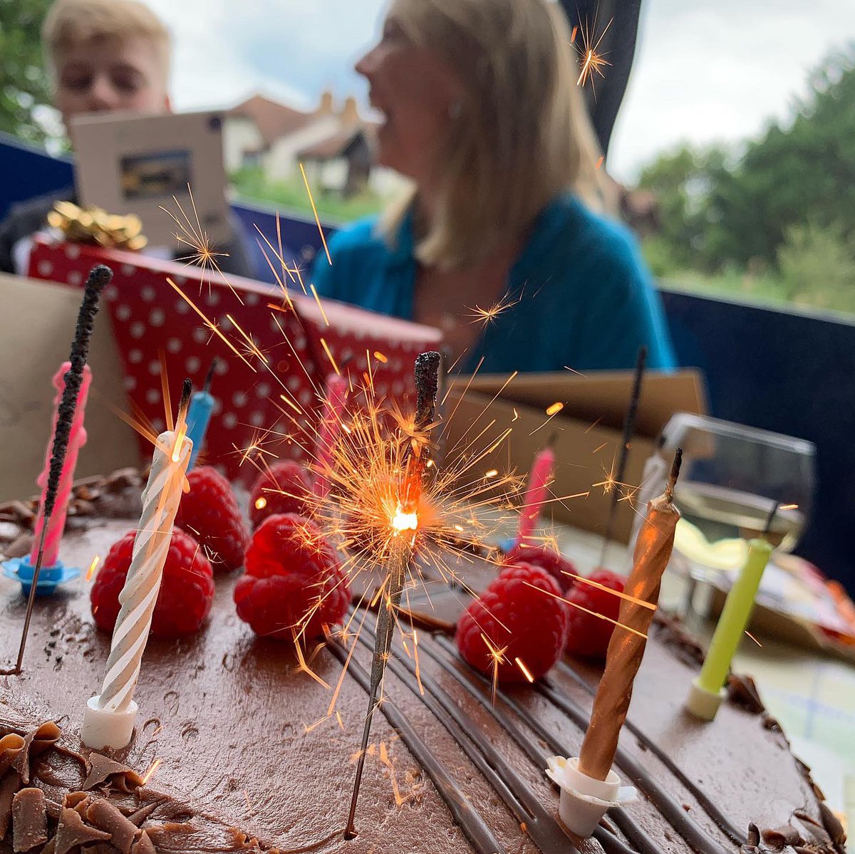 This is Sammy and today’s her birthday. Since the time we wondered if she’d ever have another birthday, we’ve learned to celebrate each new candle on the cake with a kind of furious gratitude. Frivolous joy. 🎂 🎉