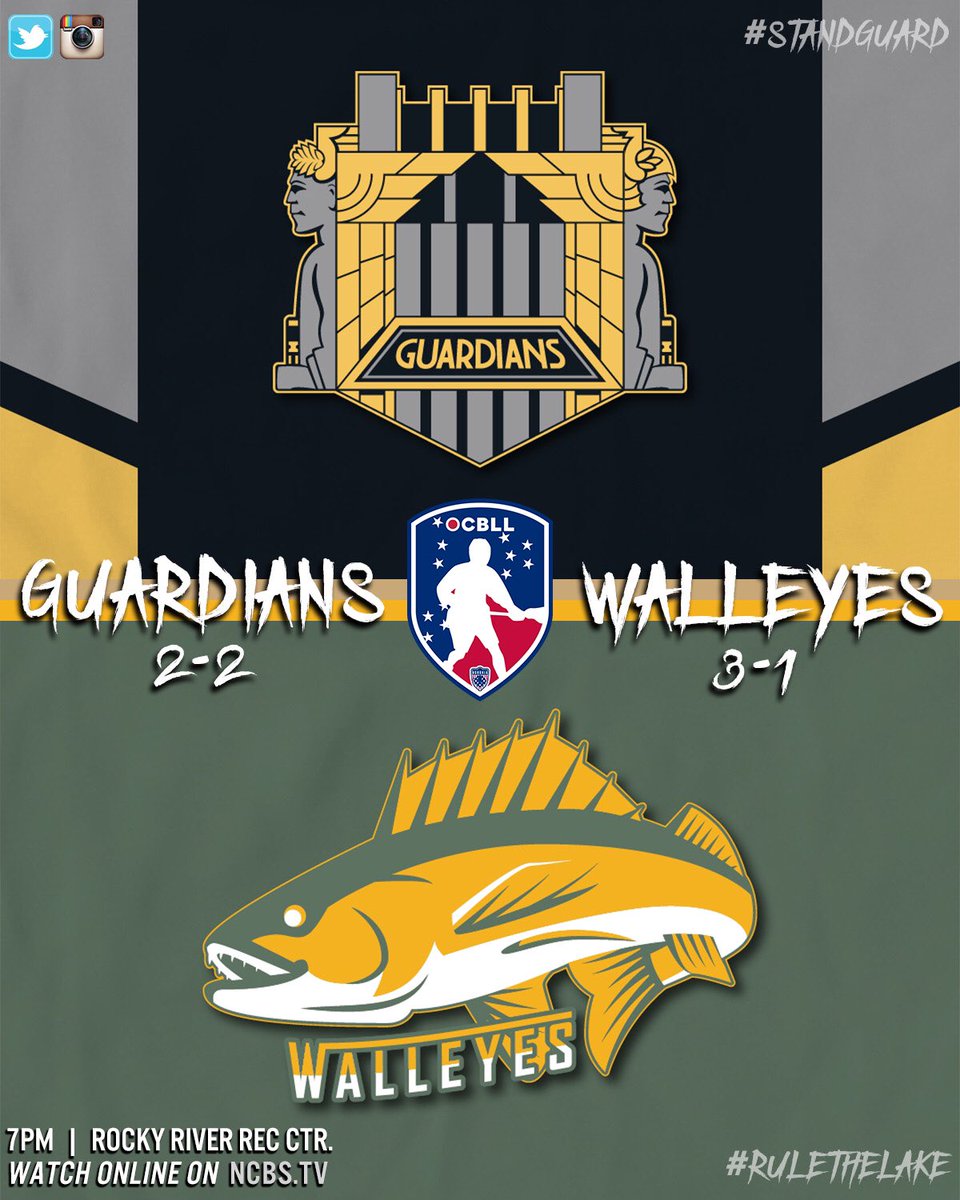 OHCBoxLax's tweet photo. Upstream in CLE ... the #Guardians🗿 and #Walleyes🐟 engage in a rematch for Cleveland supremacy! The fish downed the stones in the season opener, 16-14, but who will come out on top in round 2️⃣?! #ocbll #ncbs #usboxla 

🔗 https://t.co/2ok6Vf8UYw https://t.co/Ki8X0M6hNW