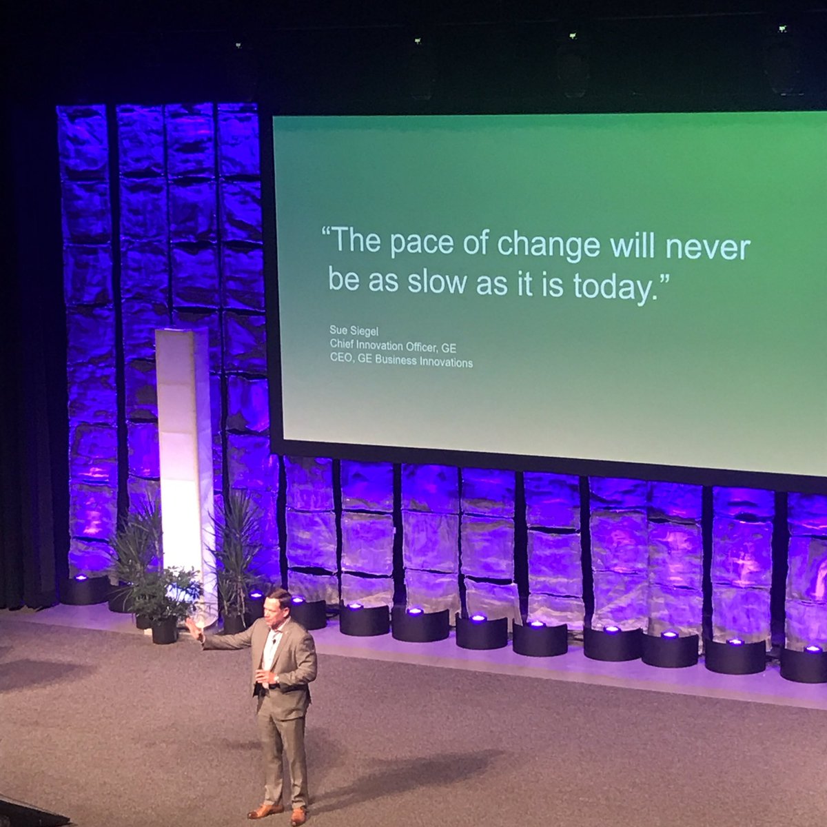 The change of pace will never be as slow as it is today! I’m proud to work at a firm where #innovation and speed are already part of our culture. As the world shifts and evolves, we will, too. Thankful for <a href="/BKDLLP/">Forvis</a> #TrustedAdvisors.