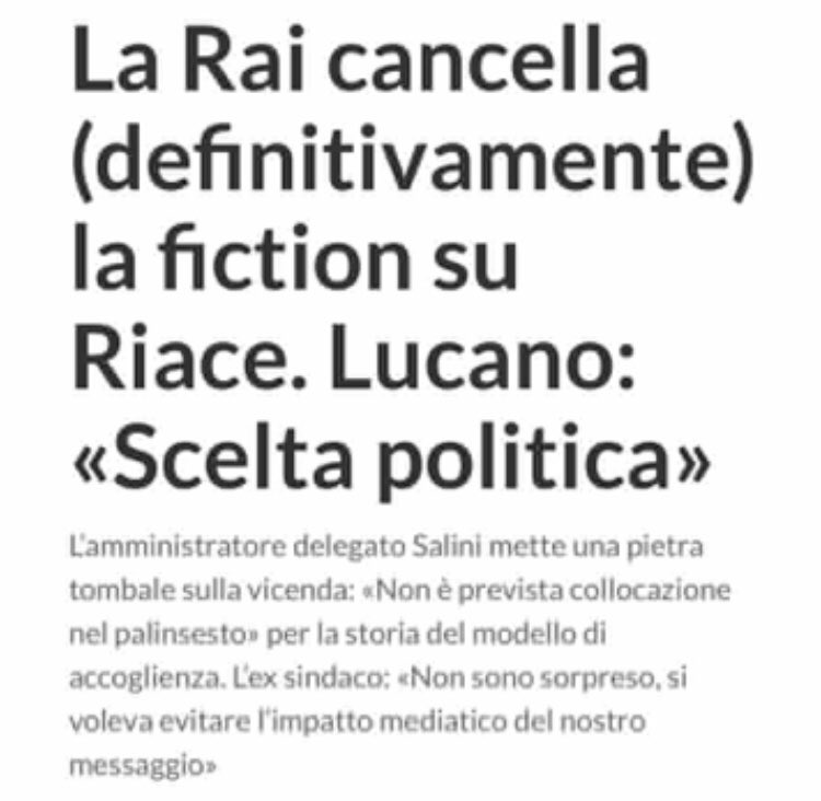 Viviamo in una dittatura fascista oltre che in uno Stato di Polizia. Che dispiacere, che vergogna, che maiale🇮🇹 #mimmolucano #riace