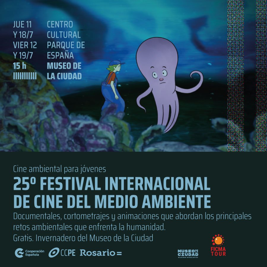 Mañana comienza la muestra del 25 Festival Internacional de Cine del Medio Ambiente <a href="/ficma/">ficma</a> >
Documentales, cortos y animaciones que abordan los retos ambientales que enfrenta la humanidad desde la perspectiva de creadores cinematográficos de todo el planeta. Gratis.