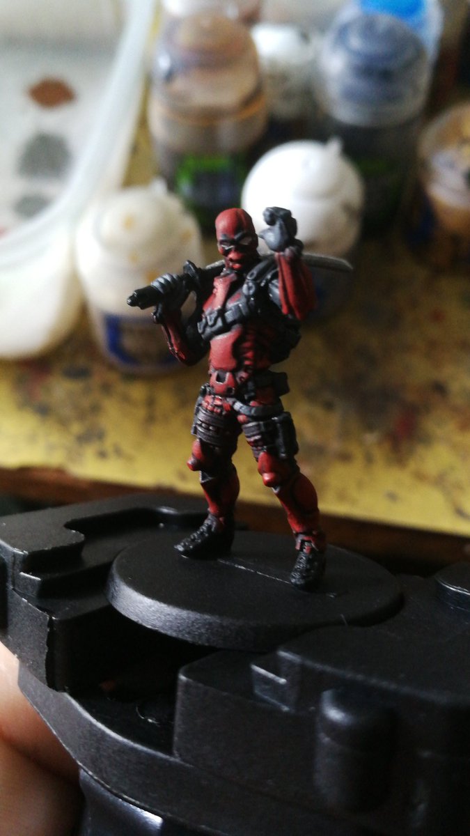 hellganJ's tweet photo. Almost finished the aristeia sculpt of senor massacre #aristeia #senormassacre https://t.co/kUfaOK3Bbj