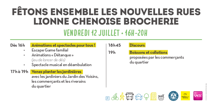 abkgrenoble's tweet photo. #CVCM #Grenoble
Ce vendredi 12 juillet dès 16h fêtons les "nouvelles" rues #Lionne #Chenoise #Renauldon #Brocherie, enfin rattachées au secteur piétonnier après plusieurs décennies d'attente ! Un secteur à la qualité de vie restaurée, où il fait désormais mieux vivre ensemble.🌳 https://t.co/JriD3U81SM