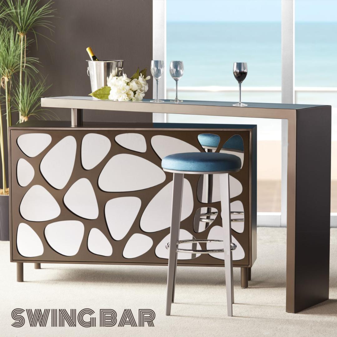 LaDIFF's tweet photo. We absolutely adore the #SwingBar designed by Carl Muller and recipient of both the 2018 Pinnacle Design Award and CDG Eddie Design Award. Proud to call it our product of the month and it's available now at LaDIFF!
.
.
.
.
#barcart #barcartstyling #swingbar #pinnacledesignaward https://t.co/FpkLRCzKL9
