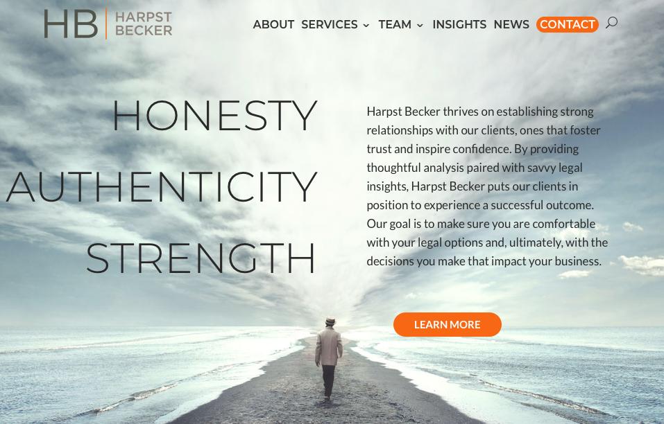 Shout out to #HarpstBecker on the new #website and #brand refresh! This was a fun partnership for the team at WhiteSpace! Check out the site: harpstbecker.com  #collaboration