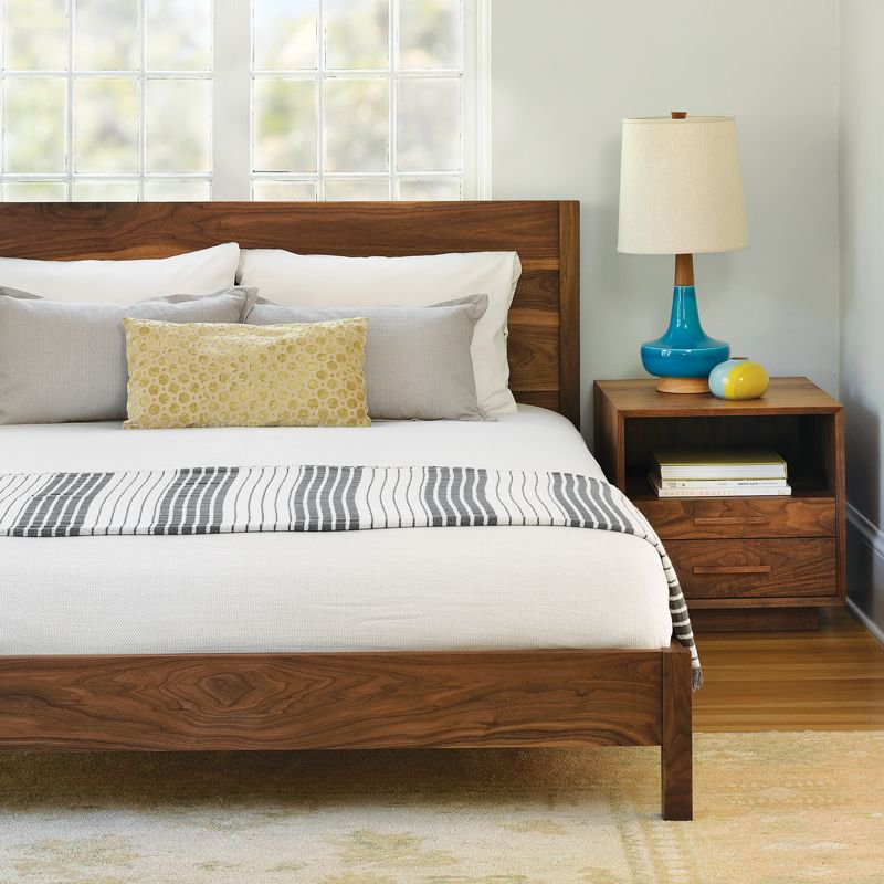 Our Modern Simple bed is our best selling design as it can coordinate with many different styles of rooms. We have a variety of woods and sizes in stock. Call us for currently inventory or have us build-to-order your dream bed buff.ly/2G0OEaK