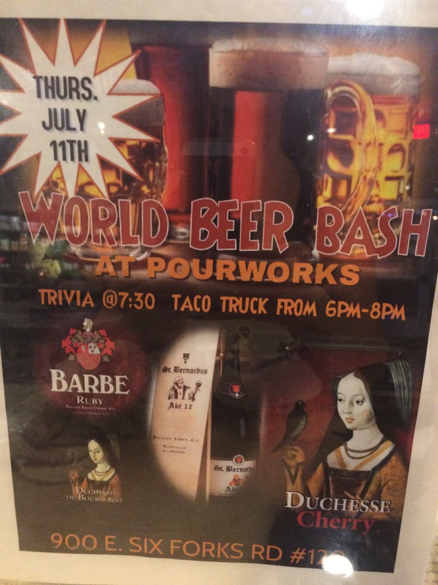 RosehipsBeauty's tweet photo. ⁦@trianglexplorer⁩ ⁦@ITBInsider⁩ ⁦there’s a DUCHESSE tap takeover soon ⁦@PourWorks⁩ on July 11, Thursday... tomorrow! https://t.co/ye9dM593e5
