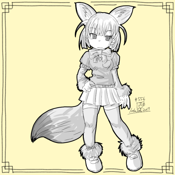 ふぇねっく。 #一日一枚 #一日一絵 #けものフレンズ 