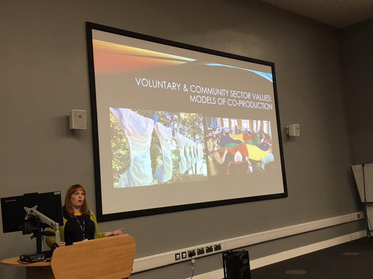 alexckendall's tweet photo. Newest addition to @CSPACE_BCU @myBCUresearch @drkatyvigurs finishes our day with a journey through conceptual frameworks & everyday personal contingencies that have shaped her thinking about co-construction and participatory research #cspace2019 #cspaceconf19 https://t.co/mmiHu2G4ih