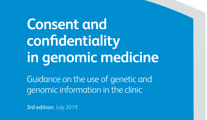 Revised guidance published by The Joint Committee on Genomics in Medicine <a href="/RCPLondon/">RCP</a> <a href="/RCPath/">RC of Pathologists</a> <a href="/BritSocGenMed/">BSGM</a> 'Consent and confidentiality in genomic medicine: guidance on the use of #genetic and #genomic information in the clinic bit.ly/2Jdkrra
