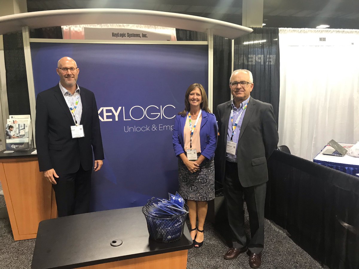 KeyLogicSystems's tweet image. Today is the last day of the #ARPAE19 Conference in Aurora, Colorado! If you happen to be in town, make sure to stop by booth 700 and meet with #KeyLogic's Sr. Program Director, Dr. Massood Ramezan, Sr. Project Manager, Lee Ann Carnahan, and SME, Matt Harbaugh.