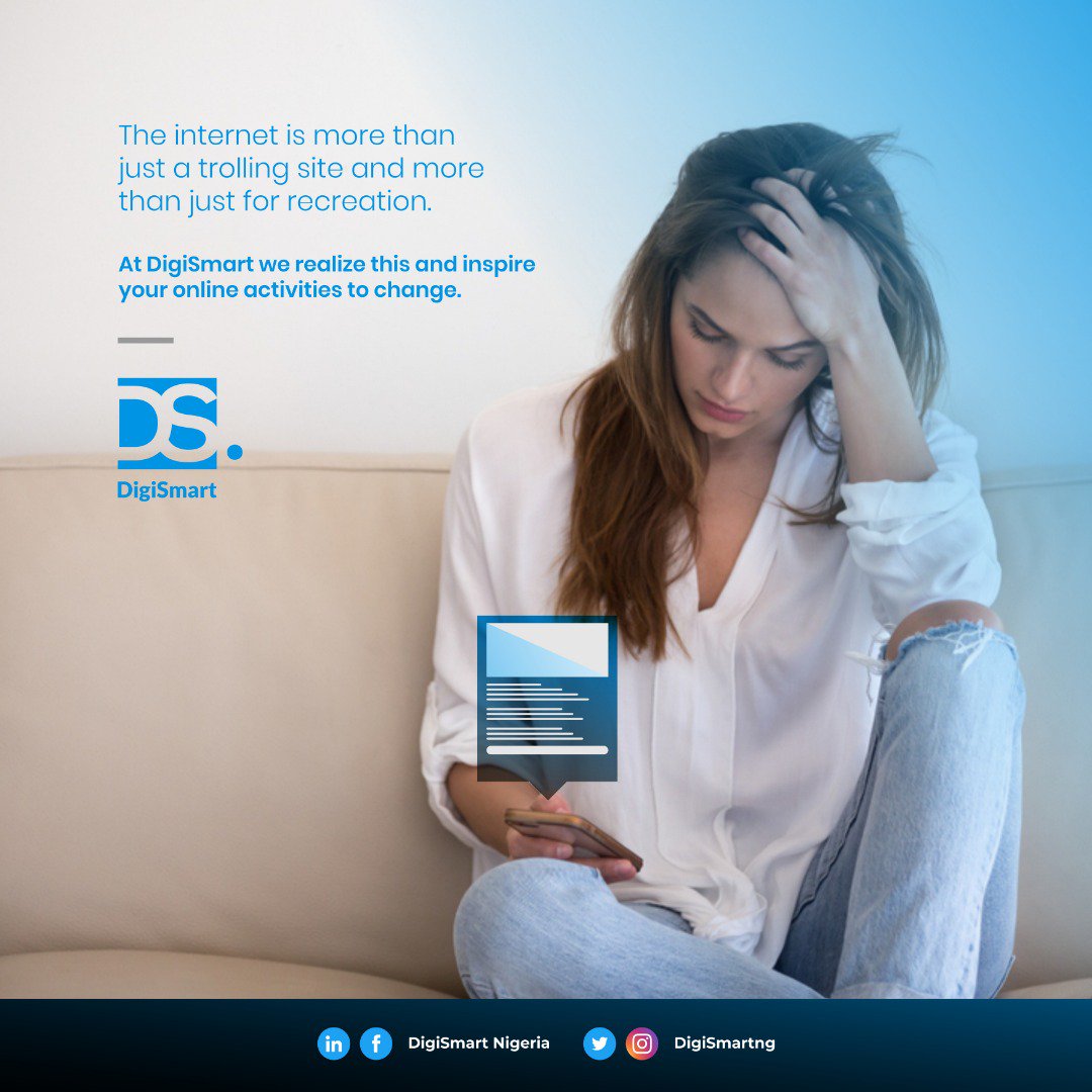 DigismartAfrica's tweet photo. We are strong advocates of zero tolerance to cyber bullying. We advocate that you use the digital space wisely and in doing this, you have to incorporate every good life lesson you have learned offline into your online world. #DIGISMARTNIGERIA #DIGISMARTLAGOS #SOCIALIGHTNG https://t.co/01yQhqwot9