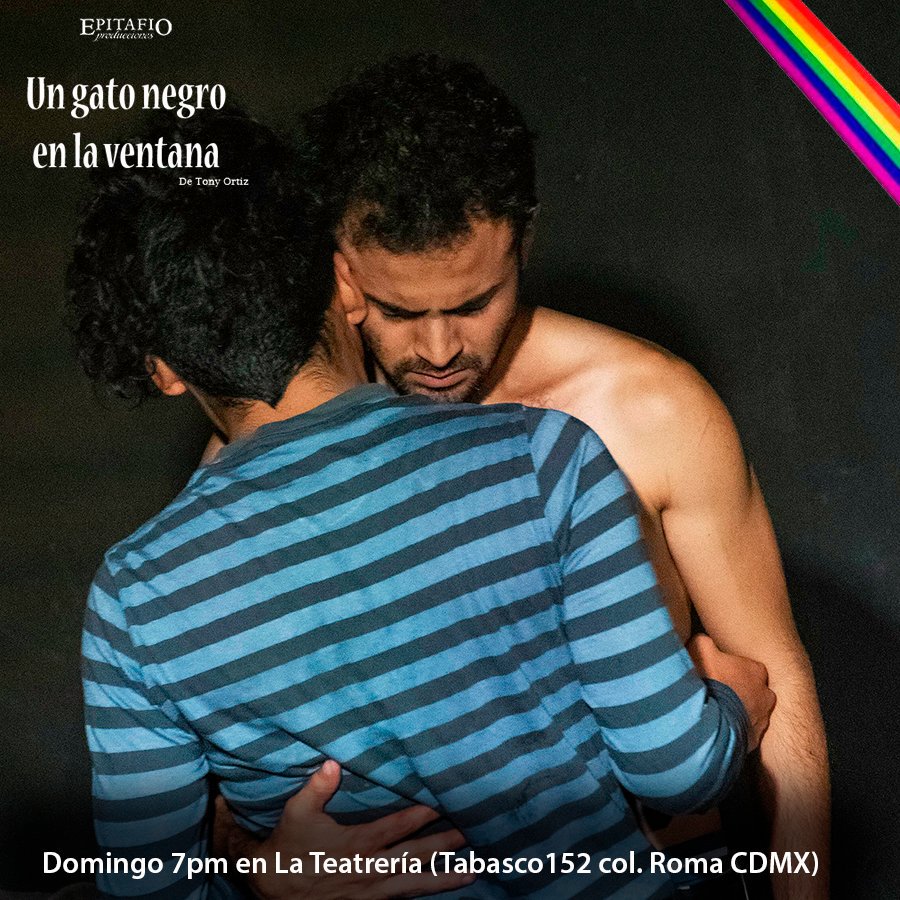 EpitafioProd's tweet photo. #DramaLGBT ¡¡¡3 últimas funciones!!! Cuando un gobierno ha prohibido las relaciones entre personas del mismo sexo, ellos intentarán encontrar la manera de ser felices.  

BOLETOS ==>  https://t.co/QYV8jNsxHL

@JoaquinBondoni y @mailomarcos nos ayudan con un RT para sumar voces? https://t.co/M9m0WWCKmd