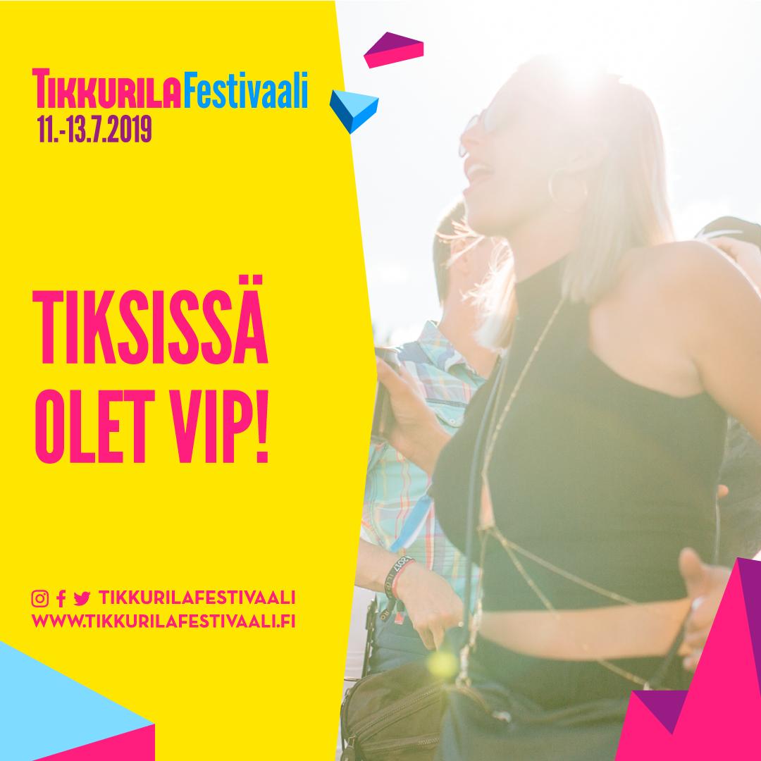 🌟 TÄNÄÄN SE ALKAA! 🌟

Team Tiksi on rakentanut tunteella, isolla sydämellä ja hyvällä fiiliksellä sinulle tapahtuman. 💛

Tee irtiotto arjesta ja tule nauttimaan. 😍🙌 #tikkurilafestivaali #teamtiksi
