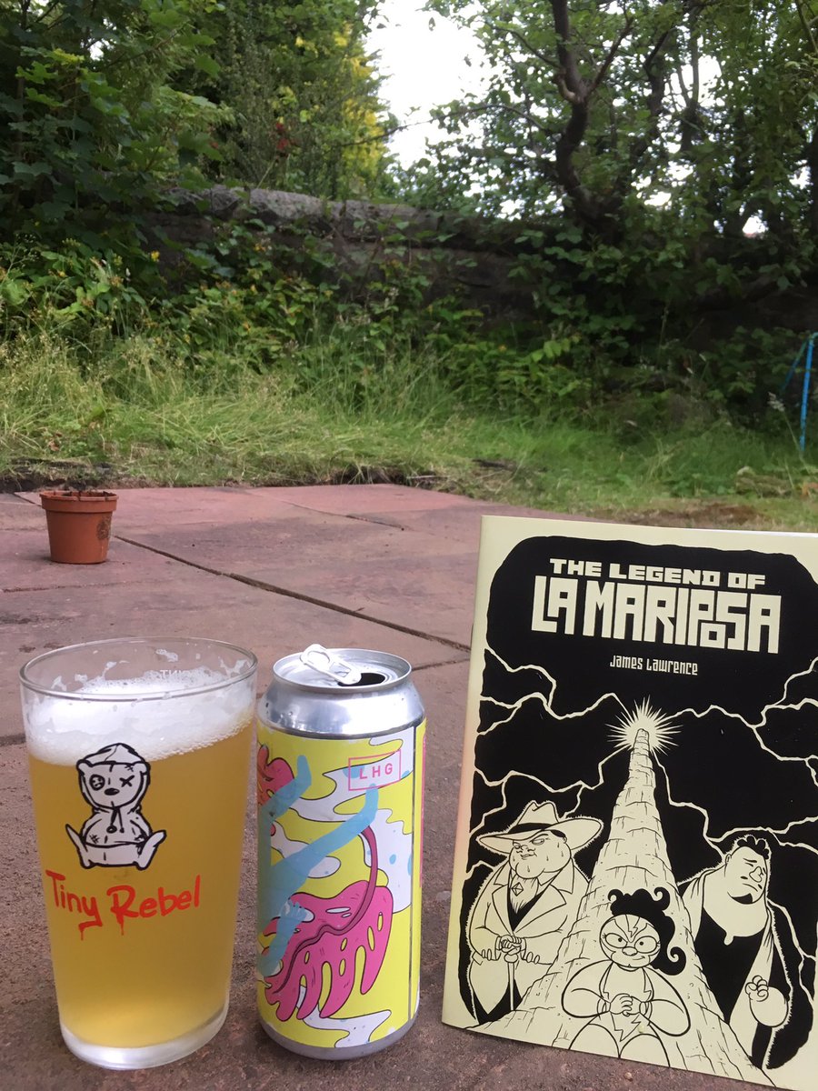 theBrewGooders's tweet photo. I built a patio! Bask in its glory! Great place to drink Left Handed Giants ‘Still Dreaming’ Pale Ale and ‘The Legend of La Mariposa’ by @Kingfridayjoe
#beers #craftbeers #craftbeerexperience #comics #LuchaLibre https://t.co/19Am6JNTsW