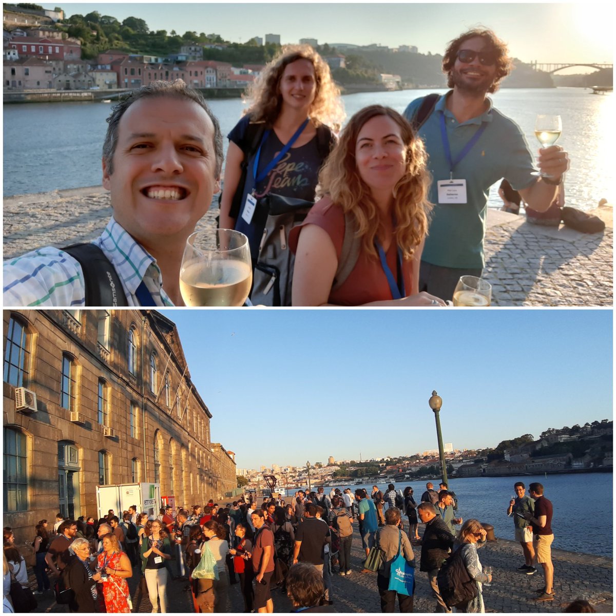 NicoMarichal's tweet photo. End of the first day with the welcome reception drinks ๐ #glia2019 #BerningerLab #Reprogramming https://t.co/UDI37cjwAg