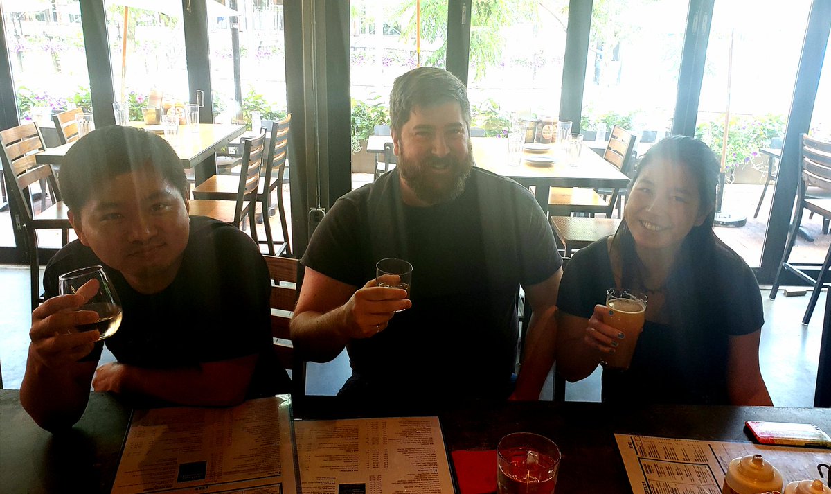 CranfordMATTER's tweet photo. Celebratory drinks! #TeamMatter https://t.co/UgmUdUG5fV