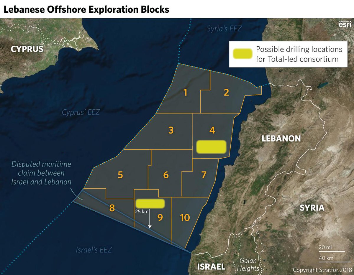 Image result for lebanon stratfor gas