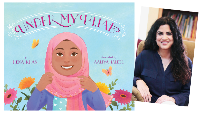 sljournal's tweet photo. UNDER MY HIJAB by @henakhanbooks is "A timely story that breaks down many stereotypes." Read our starred review: https://t.co/yC9GkupuL8 https://t.co/tabYwjghFh