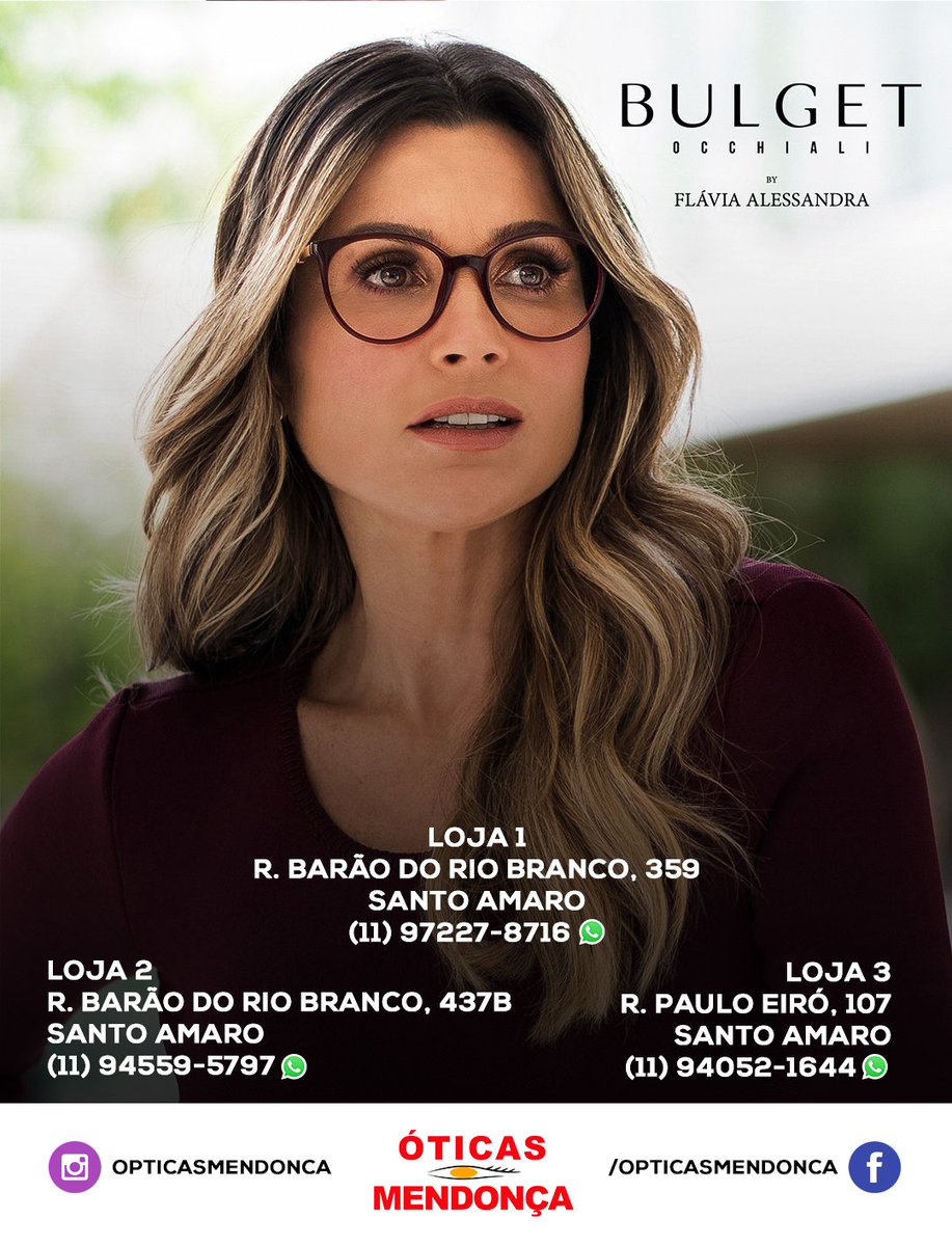 opticasmendonca's tweet photo. Óticas Mendonça, as melhores marcas estão aqui!

Lj. 1
R. Barão do Rio Branco, 359 - Sto. Amaro/SP

Lj. 2 
R. Barão do Rio Branco, 437b - Sto. Amaro/SP

Em breve, Lj. 3
R. Paulo Eiró, 107 CJ 1 - Sto. Amaro/SP

Visite nosso Site: https://t.co/7ku8waYoOg            
#oticasmendonca https://t.co/aUPL7Km8AN