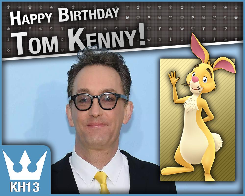  Happy 57th Birthday to Tom Kenny, the voice of Rabbit from Kingdom Hearts III!

 