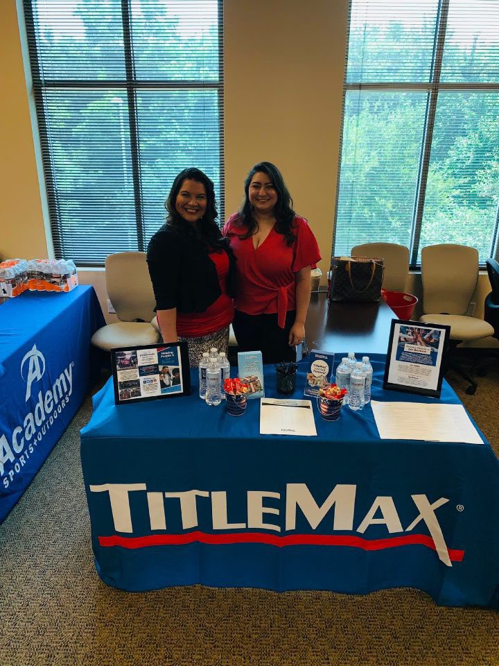 In your Community TODAY! We are at Texas Workforce Career Fair today at 1701 W EL DORADO PARKWAY MCKINNEY TX 75069! 1-3 today! Come meet ERICA and CECILIA! TITLEMAX NATIONAL HIRING DAY IS 1 DAY AWAY! #TMXNHD19 #talentobsessed Bring your resume! All positions! #careeropportunity