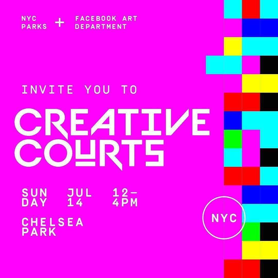 DesignApplause's tweet image. Hey #NYC ⚡️14July #fbairprogram hosts #CreativeCourtsNYC w @NYCParks new #basketball court mural by @robertottoepstein at #ChelseaPark Join @analoglab 
 12-4PM 🏀➕workshops w the #analoglab #DJ set by @softcircle 🍦 @peoplespops FREE 👉 RSVP da-is.us/2xaDATK