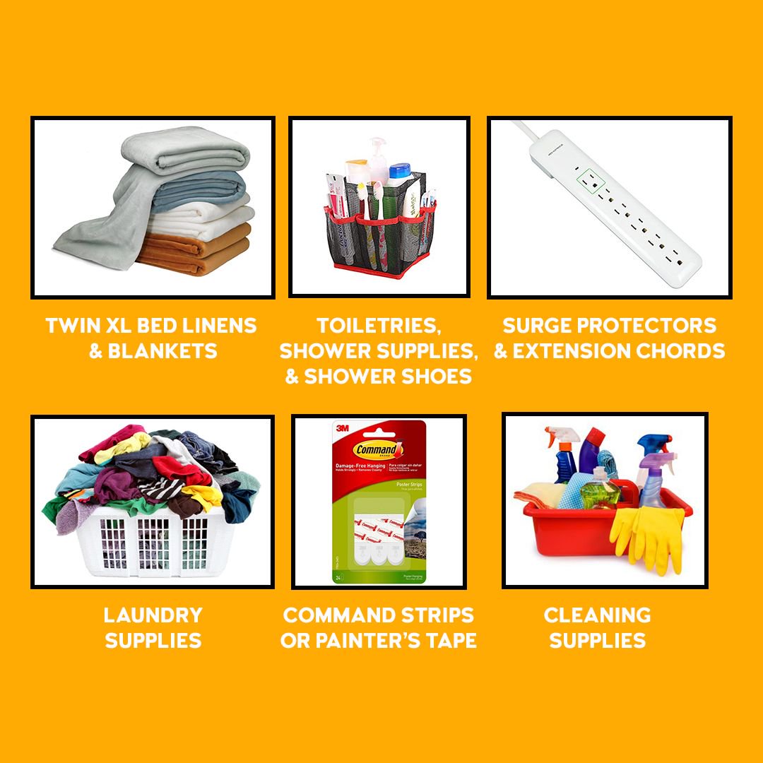 bscadmission's tweet photo. It's #FAQWednesday!! Check out some key items to bring on Move-In Day in August. Leave more room essentials in the comments below #CountdowntoMoveIn #44MoreDays #BSCMoveIn #forwardever #bscadmission https://t.co/TGU9hynPUB