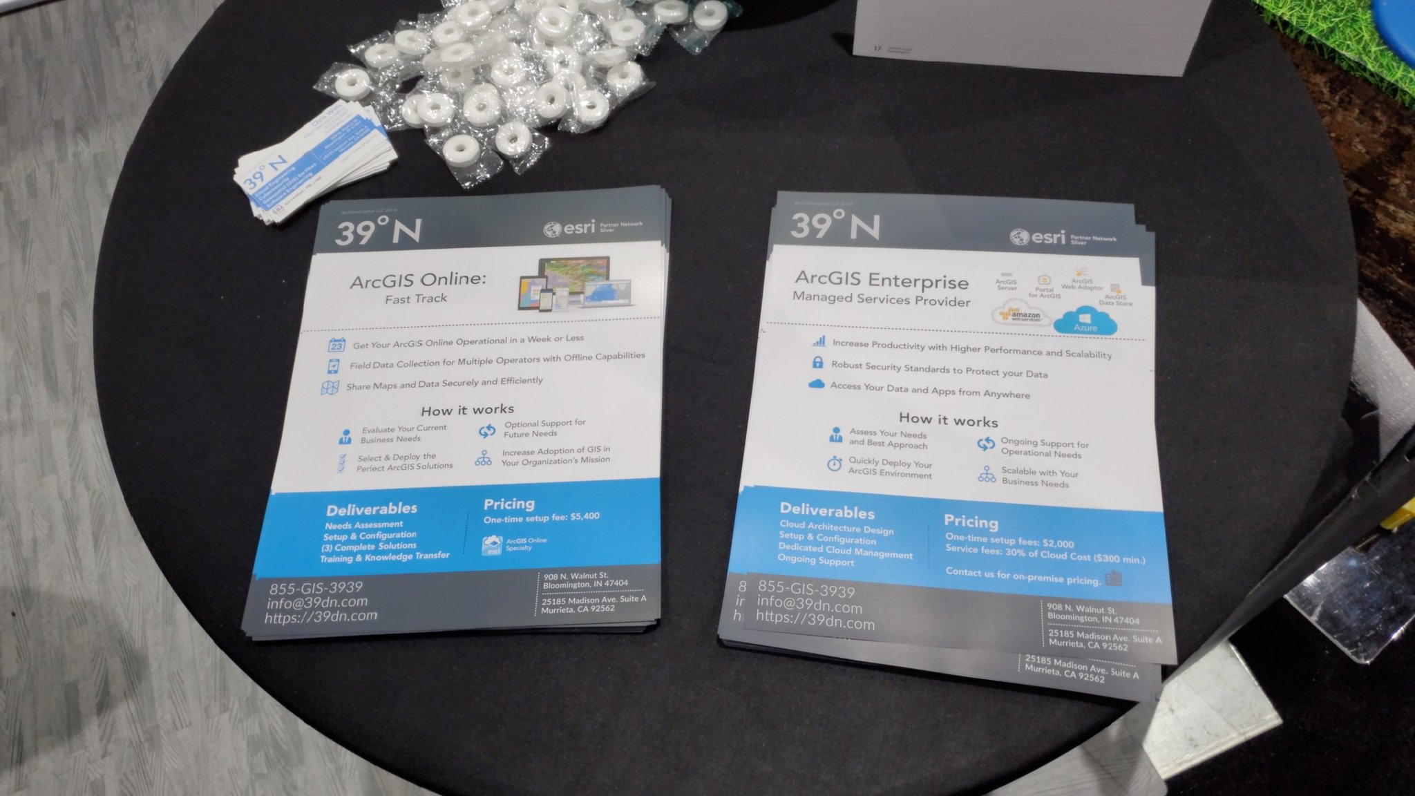 39 degrees north gis