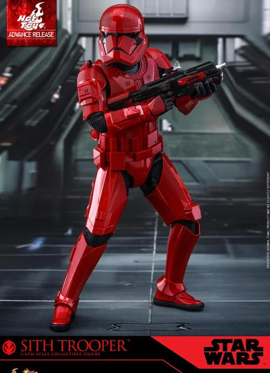 StarWarsExplain's tweet photo. First look at the new Sith Trooper from The Rise of Skywalker! Video incoming. https://t.co/4SUR7TfPTk
