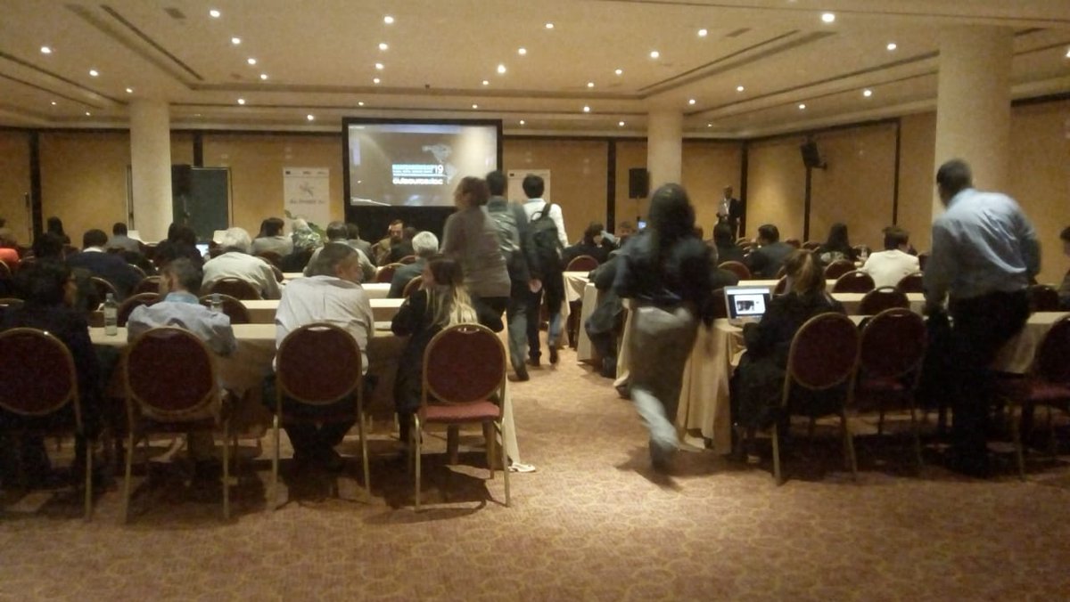 cuenca_carolina's tweet photo. Ahora. Taller en #MITA2019 Global Digital Services Summit, taller sobre Cómo ser más efectivos en rondas de negocios
@PRODUCCION_ARG @InvestTradeARG https://t.co/MKSLCq27eK
