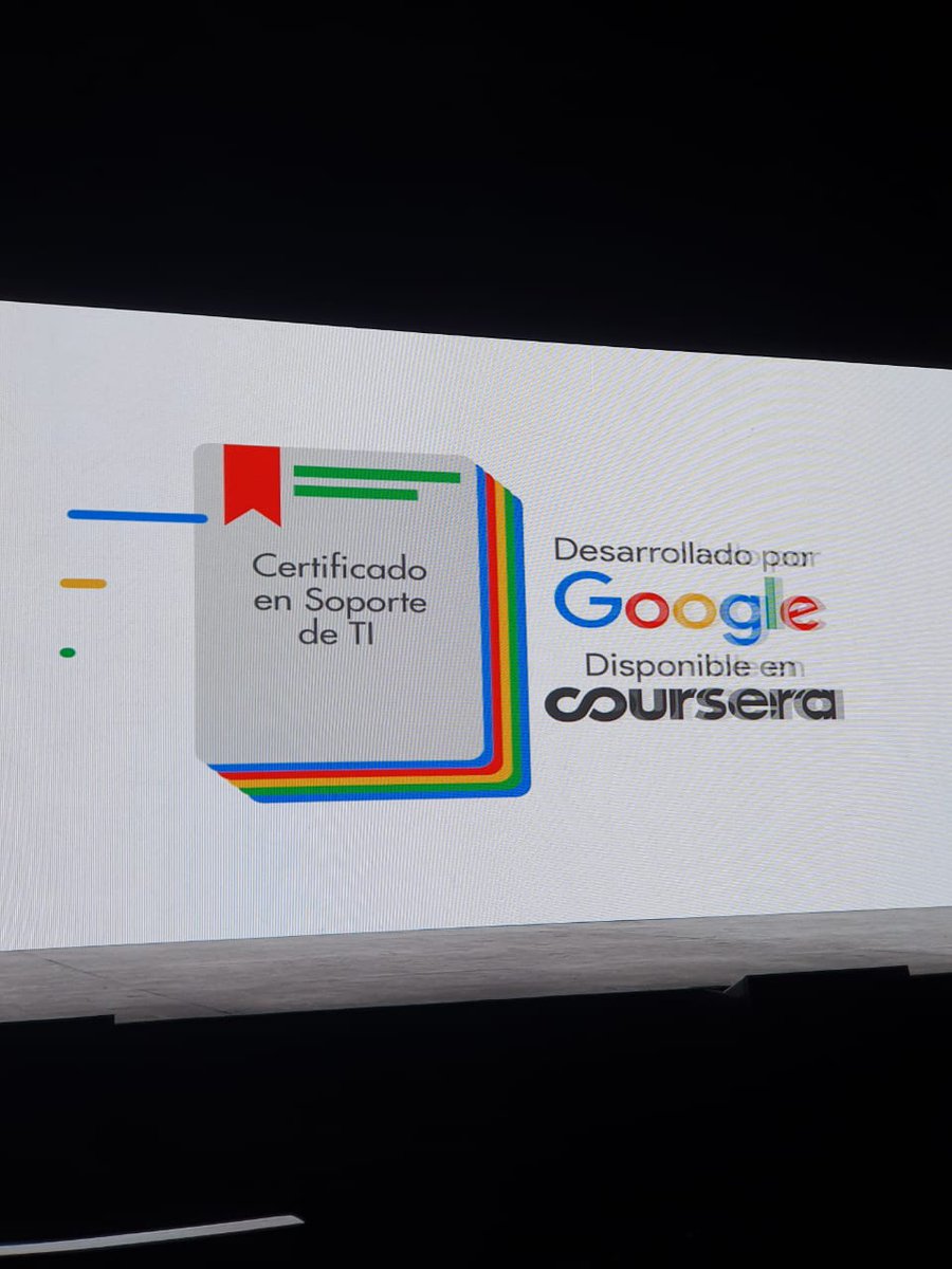 iRubiocdmx's tweet photo. Próximamente, 9 de cada 10 empleos requerirán habilidades digitales. Inspirados en ello, googlemexico y coursera lanzaron un nuevo curso que otorga un #Certificado de #SoportedeTI. #GoogleForMx https://t.co/hOMXyyX3Tl #tecnologia #gadgets #videojuegos #celulares #electronica #w…