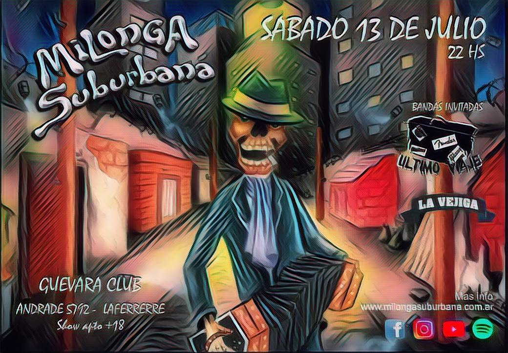 Este Sábado nos volvemos a encontrar! Los esperamos en Guevara Club junto a los amigos de Ultimo viaje Rock yLa Vejiga Rock!

Nos vemos en el Oeste!