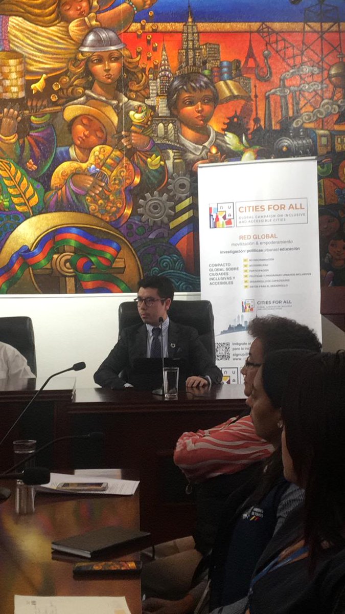 CitiesLab's tweet photo. @WorldEnabled y @GADOtavalo trabajarán en el desarrollo de estrategias urbanas y sostenibles #SDG11 #nuevaagendaurbana #ciudadesinclusivas #CRPD https://t.co/qoOifPDQug