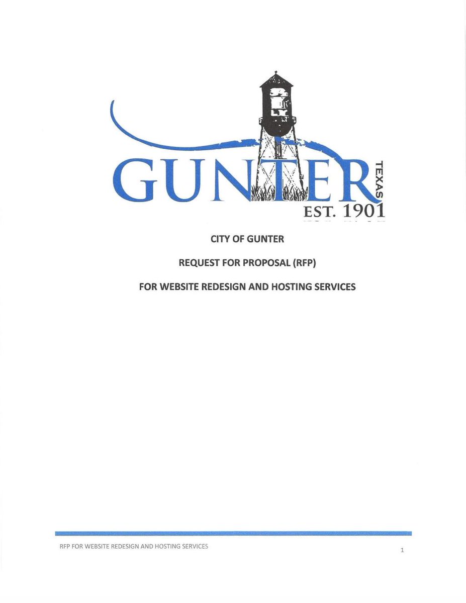 REQUEST FOR PROPOSAL-WEBSITE guntertx.gov/2019/07/10/req…