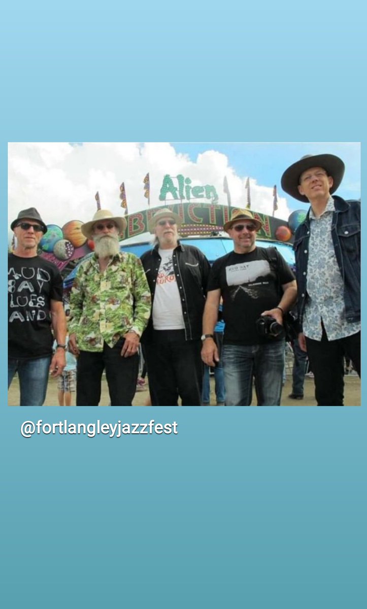 Mud Bay at the @fortjazzfest 
Friday July 19, tickets on the festival  website!