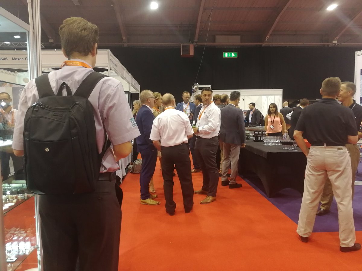 CeramicsShow's tweet image. A great end to the first day of @Ceramics_UK. Thank you to everyone who attended today, were open at 9am tomorrow for the last day and your last chance to meet the leaders in advanced materials! #AMS2019 #CUK2019