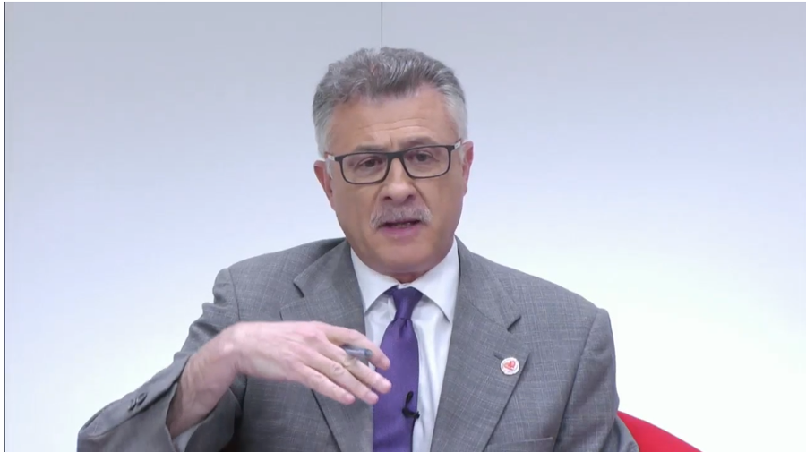 secardiologia's tweet photo. .@lualmenar abre la sesión de esta tarde, en la que se debate la necesidad de un protocolo para la actuación ante el paciente con resistencia diurética.
Sigue en directo la discusión #LivePractICa en https://t.co/6divrFbsO8 https://t.co/UINh9USnjF