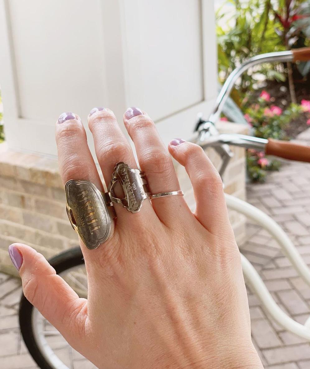 mini bags || we love our gift bags because they are the perfect size to travel with! put a few more rings or earrings inside and throw it in your carry on ✈️ #travelingwithaccessories #reusable