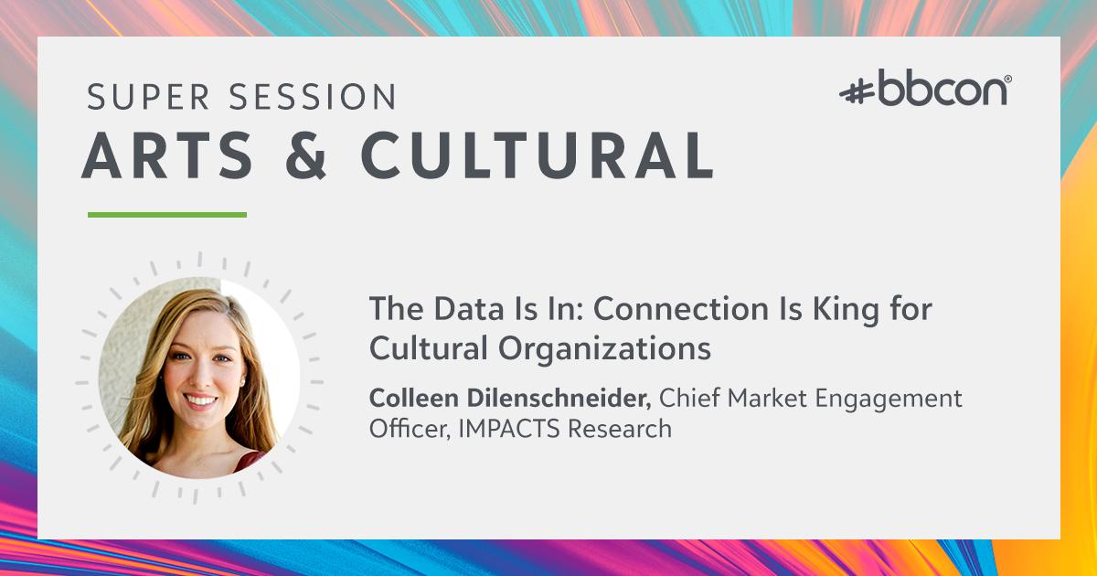 blackbaud's tweet photo. Facilitating connections btw individuals + their communities could be key for cultural organizations to reach new audiences. 

Can't wait for @cdilly to dive into this at #bbcon!

👉 https://t.co/sVWxTlH2mV #musetech https://t.co/dnNttOs9gd