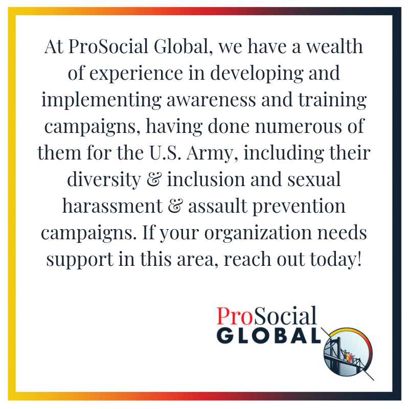 ProSocialGlobal's tweet photo. Do all of your team members feel safe enough to put all their energy into doing their best work? Employee performance is directly related to prosocial behavior issues. We can help you maximize the effectiveness of your team!
#ProSocialGlobal #LiveProSocial #CultureChek https://t.co/S4opFNDKi9