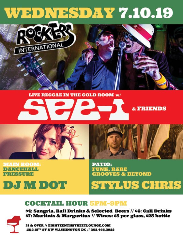 fusicology's tweet photo. Tonight WDC #RockersInternational with DJ M Dot, See-I + Stylus Chris, John Bowen, Clutcha Sound and I & I Vibration @18thSTLounge https://t.co/TqwledPLIA #DJMDot #StylusChris #SeeI #IandIVibration #ClutchaSound #JohnBowen @Seei @cultchasound @styluschris @iamdjmdot https://t.co/AHtFjNaxeh