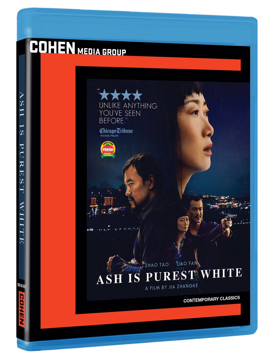 AshPurestWhite's tweet photo. Bring home the drama, the action, the romance of ASH IS PUREST WHITE, available TUESDAY, July 16.
#AshIsPurestWhite #JiaZhangke https://t.co/Vizb3AU3jZ