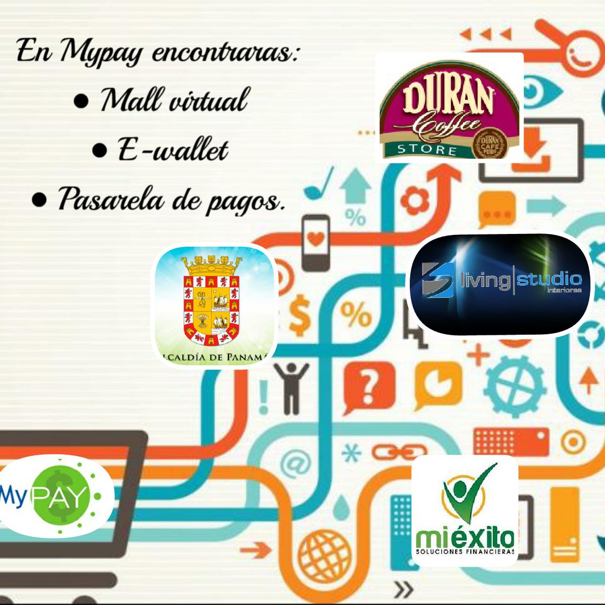 MyPayPanama's tweet photo. Mypay: Pasarela de pagos, compras online.
#mypaypanama #mypay #ecommerce #pagosonline #municipiodepanama #pasareladepagos #durancoffeestore #livingstudio #3techpanama #3techmoving #TechTips #coffeestore #alcaldiadepanama #financieramiexito #Software #Panama #pty #Marketplace https://t.co/VRswE2CVOQ