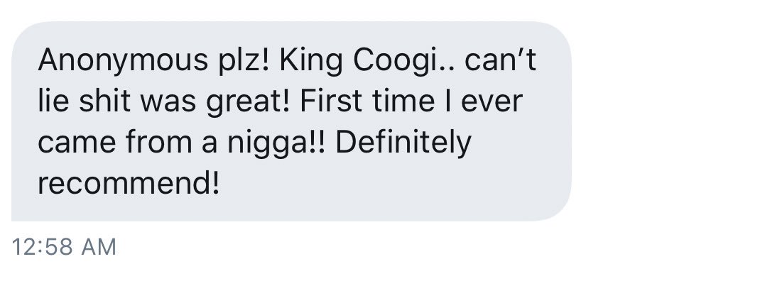 DickYelp615's tweet photo. Good morning, @kingcoog1 with the first review of the day 🤩 https://t.co/AEoBkyfK1a