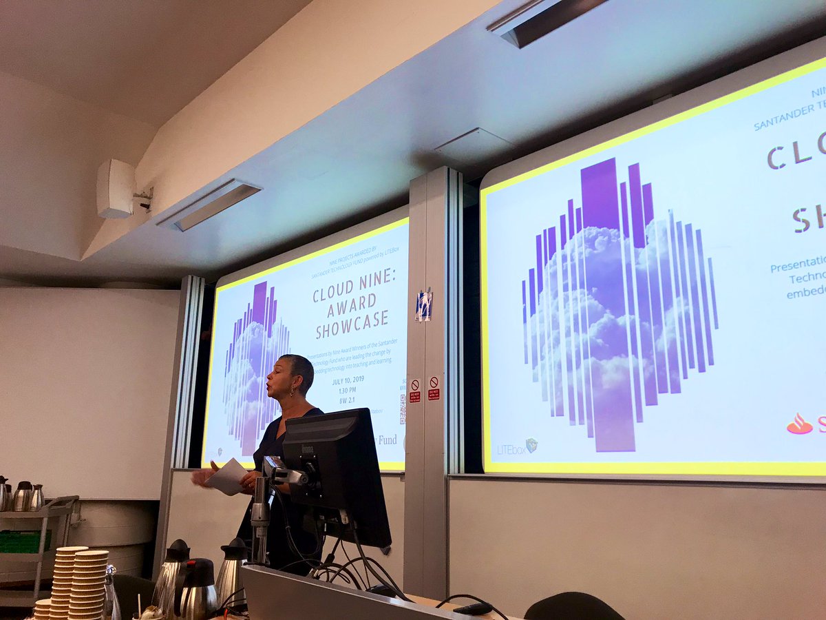 alisha_tuladhar's tweet photo. Heard about how academics in @UniofBath are using cutting edge technologies in classrooms 👏From Inspera, Vivi, Everything Canvas to Interactive Whiteboard, plenty of case studies!
@LITEboxBath #Cloud9Showcase https://t.co/Uqv5vUdIfQ