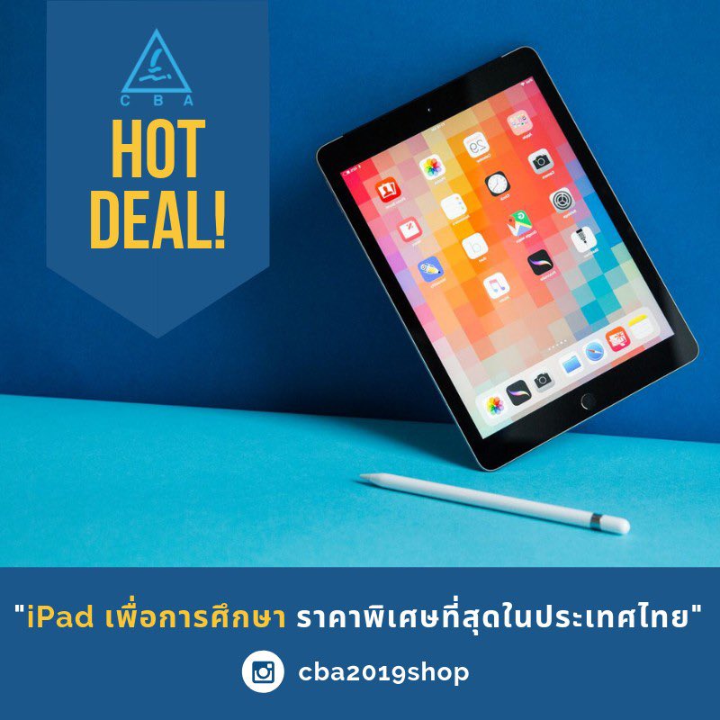 CBA20192's tweet photo. ส่งมาแล้วกว่า 20 เครื่อง เชิญได้ที่ IG :  cba2019shop เลยครับ

ราคานี้รวม iPad + ApplePencil + Premium Case by AppleSheep 

#dek62 #dek63 #teamchula #teamtu #tcas #tcas63 #ipad #iphone #StudyIdeas #ipadpro #cufirstdate #cufirstdate2019 #cu103 #teamswu #ku78 #tu85 #nitade55 #stu87 https://t.co/BxKoRqJpF2