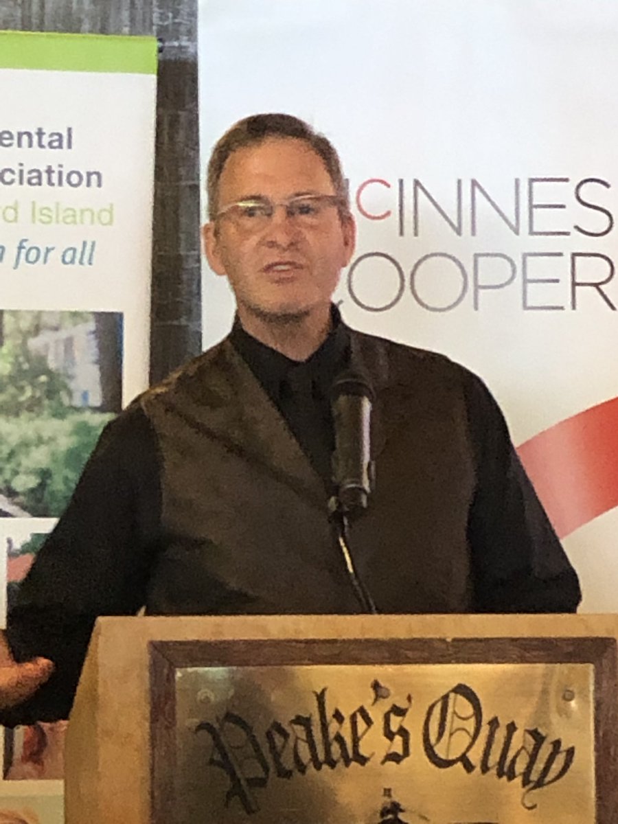 MichaelDrakeMC's tweet photo. Fundamentally amazing message from @cmalarchuk at the @cmha_pei luncheon. #MentalHealthAwareness #SickNotWeak @mcinnescooper https://t.co/3MIDdOsvPE