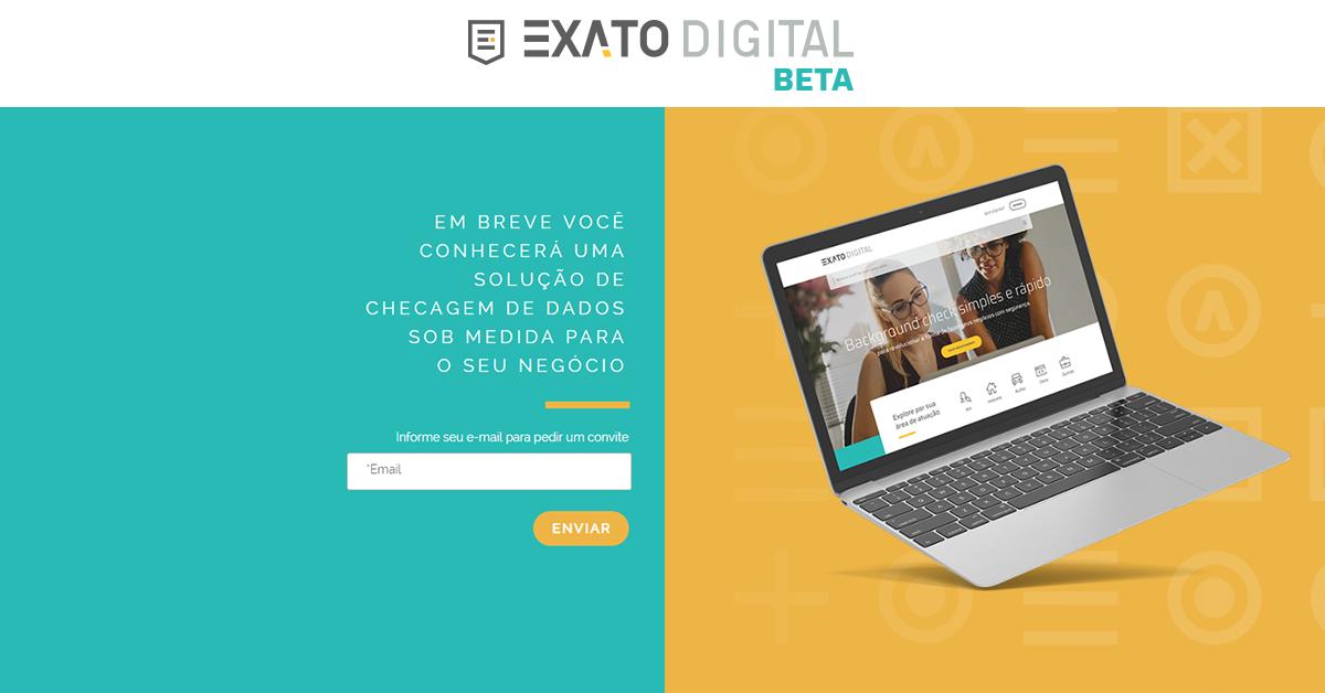 exato_digital's tweet photo. Em breve você conhecerá uma nova plataforma de checagem de dados para empresas de todos os tamanhos! Faça seu cadastro em https://t.co/oZGjbuu5a8 e seja um dos primeiros a testar.
#DirectDigitalTecnologia #ExatoDigital https://t.co/R3x29vGjmb