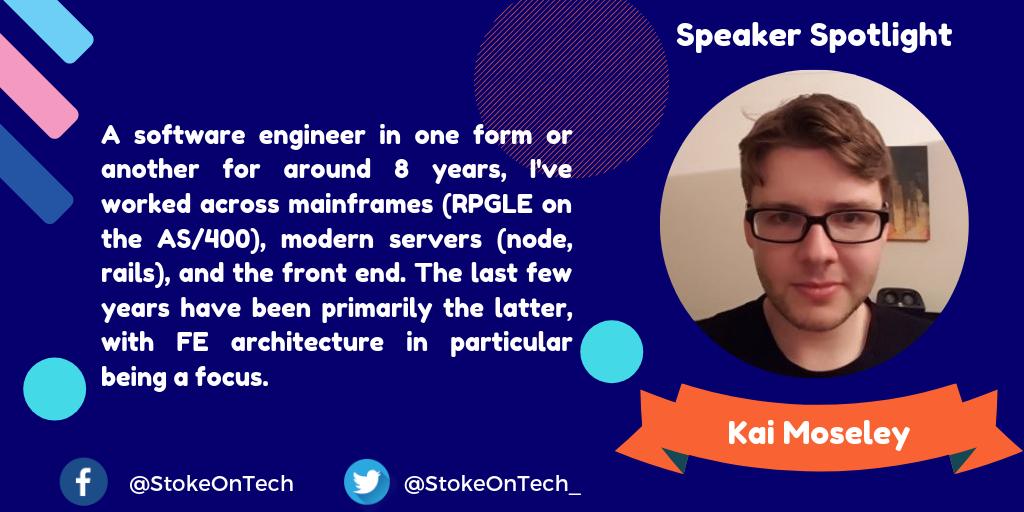 StokeOnTech_'s tweet photo. Also in the spotlight this month, we have Kai Moseley.

Kai is a software engineer with 8 years experience, working across mainframes (RPGLE on the AS/400), modern servers (node, rails), and the front end.

Click here to RSVP or for more information! 🍕💻
https://t.co/YLScIpAfUm https://t.co/7ID20hcTb6